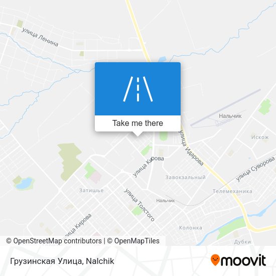 Грузинская Улица map