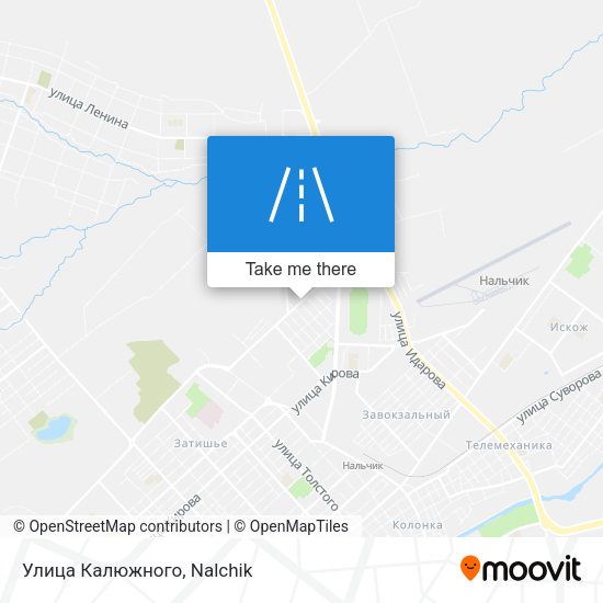 Улица Калюжного map