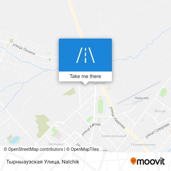 Тырныаузская Улица map