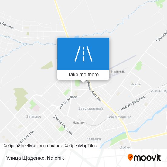 Улица Щаденко map