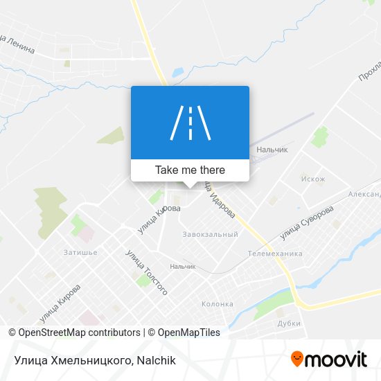 Улица Хмельницкого map