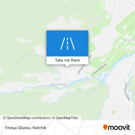 Улица Шыкы map