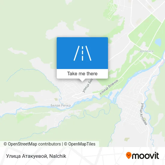 Улица Атакуевой map
