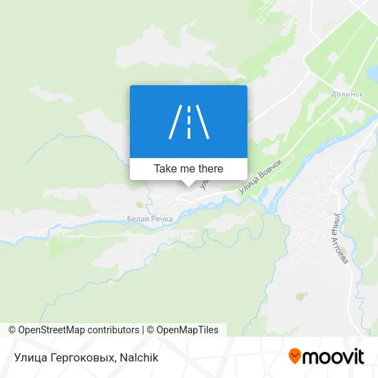 Улица Гергоковых map