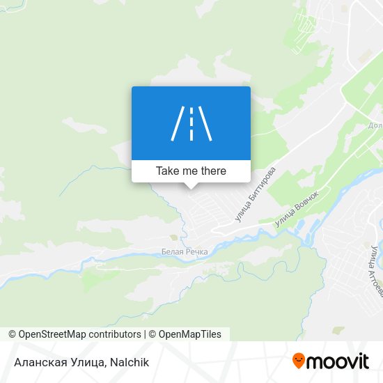 Аланская Улица map