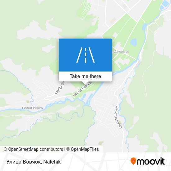 Улица Вовчок map