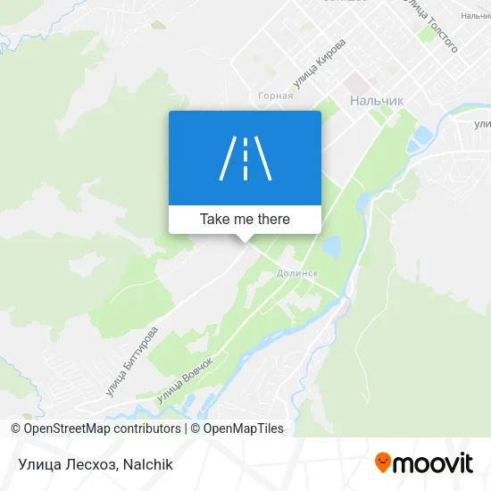 Улица Лесхоз map