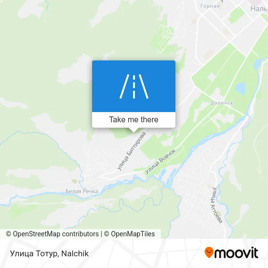 Улица Тотур map