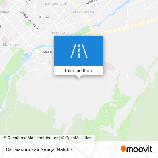 Сармаковская Улица map