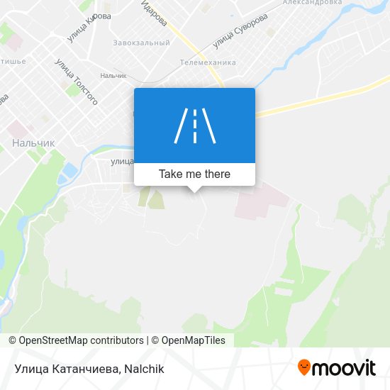 Улица Катанчиева map