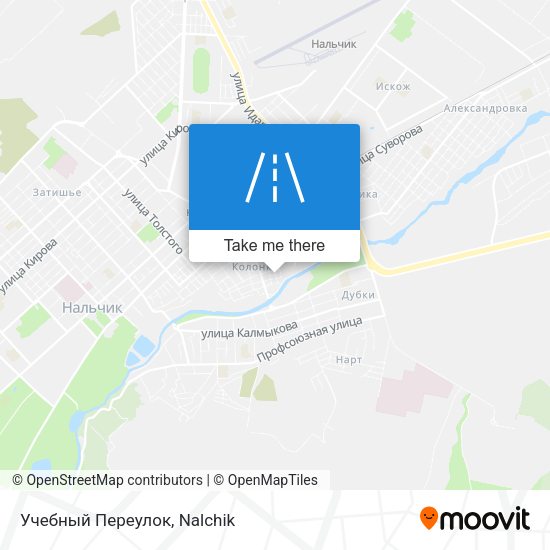Учебный Переулок map