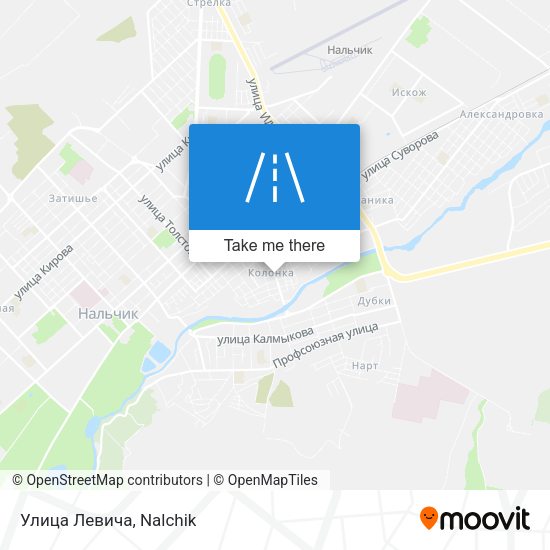 Улица Левича map