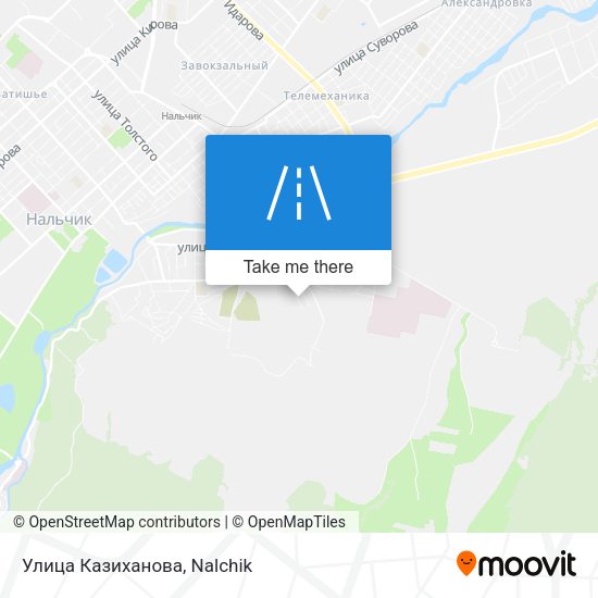 Улица Казиханова map