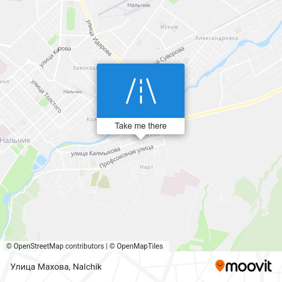 Улица Махова map