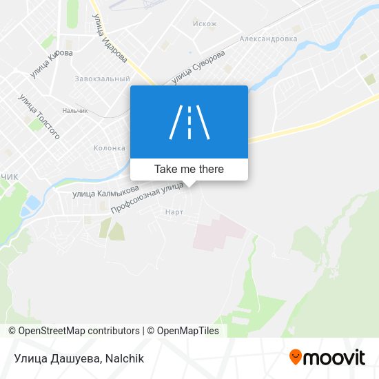 Улица Дашуева map