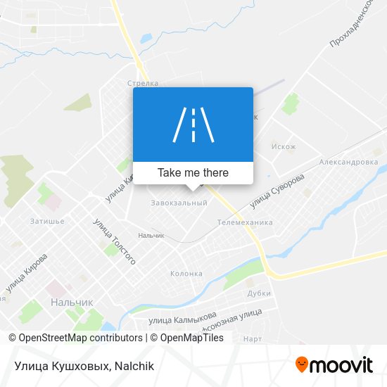 Улица Кушховых map