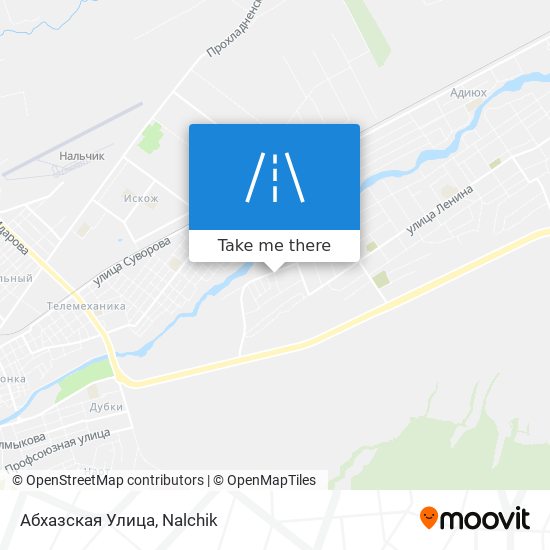Абхазская Улица map