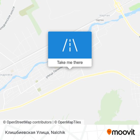 Клишбиевская Улица map
