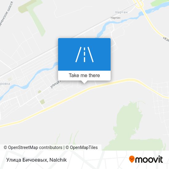 Улица Бичоевых map
