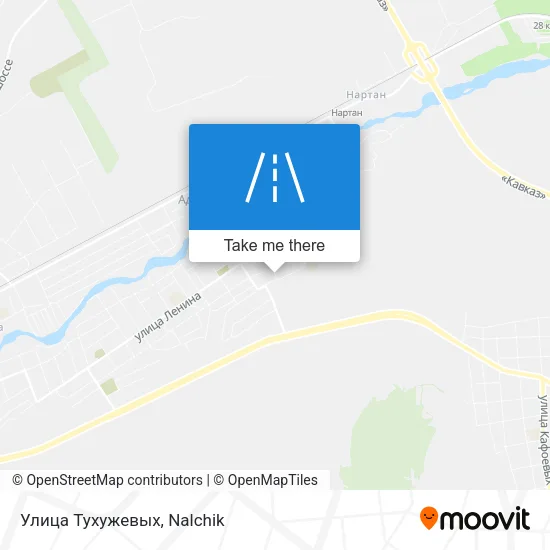 Улица Тухужевых map