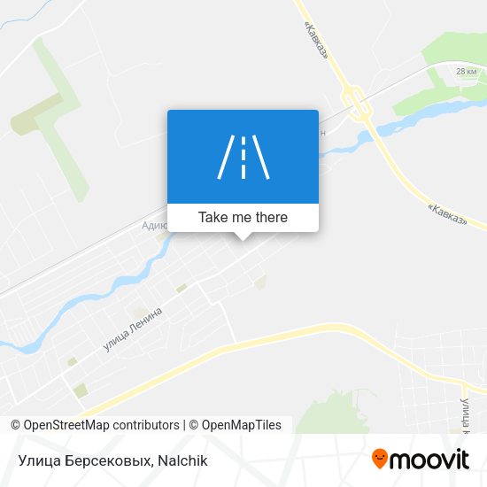 Улица Берсековых map