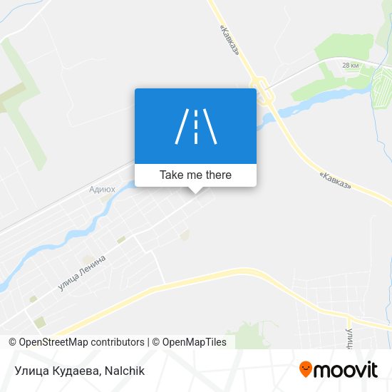 Улица Кудаева map