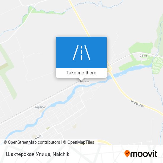Шахтёрская Улица map