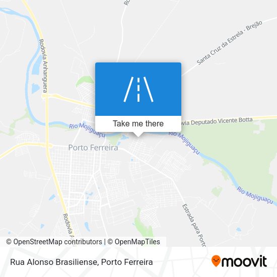 Rua Alonso Brasiliense map