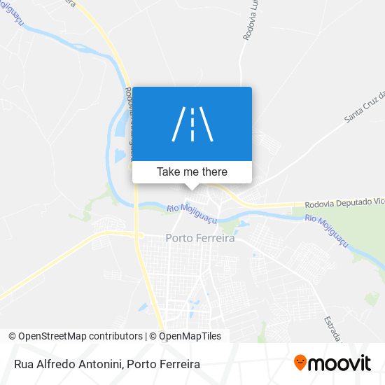 Mapa Rua Alfredo Antonini