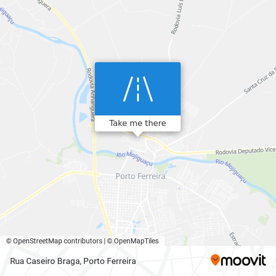 Mapa Rua Caseiro Braga