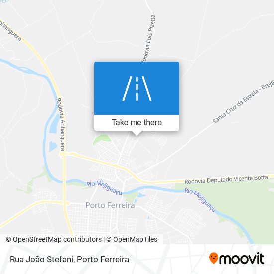 Rua João Stefani map