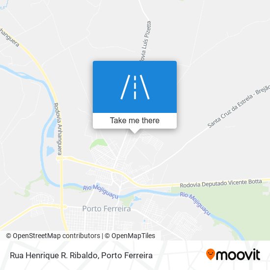 Rua Henrique R. Ribaldo map