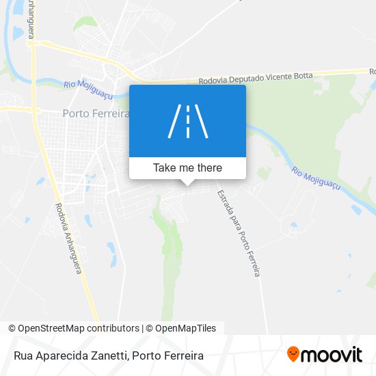 Mapa Rua Aparecida Zanetti