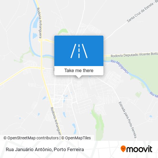 Rua Januário Antônio map