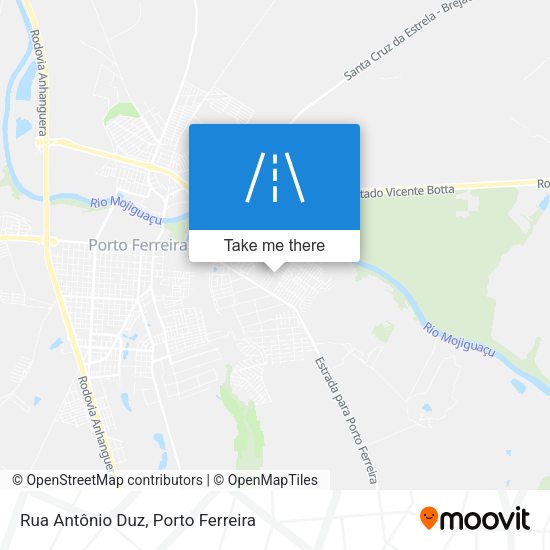 Rua Antônio Duz map