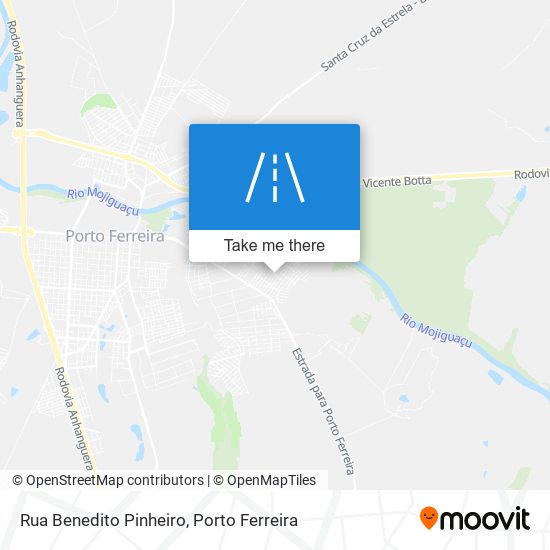 Mapa Rua Benedito Pinheiro