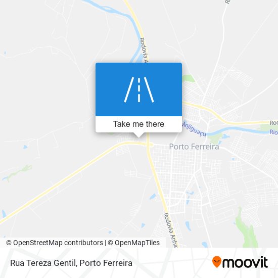 Rua Tereza Gentil map