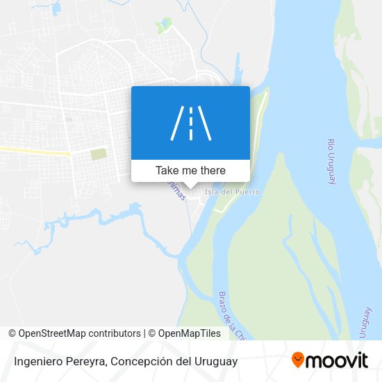 Mapa de Ingeniero Pereyra