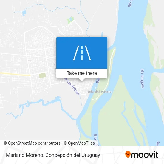 Mapa de Mariano Moreno