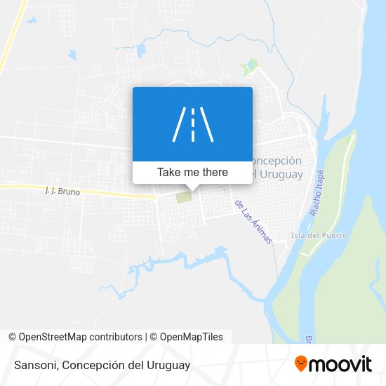 Sansoni map