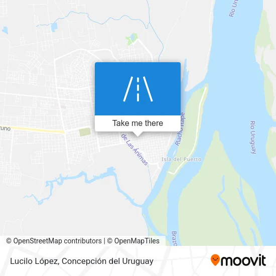 Mapa de Lucilo López
