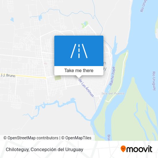 Chiloteguy map