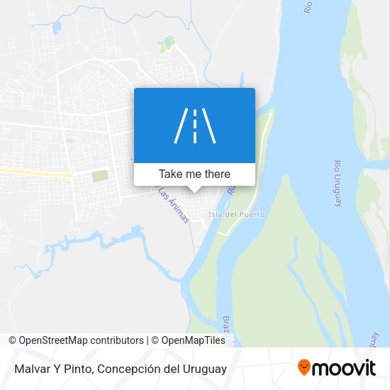 Malvar Y Pinto map