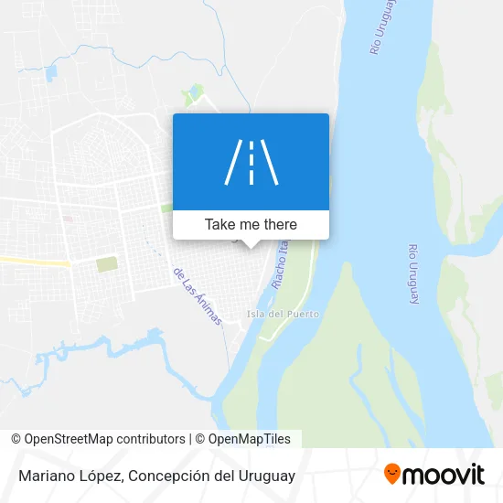 Mapa de Mariano López