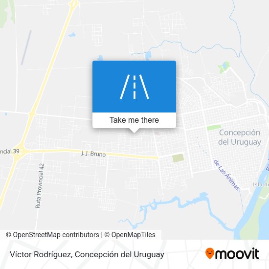 Víctor Rodríguez map
