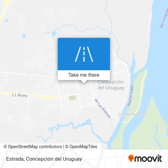 Mapa de Estrada
