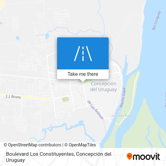 Mapa de Boulevard Los Constituyentes