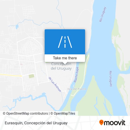 Eurasquín map