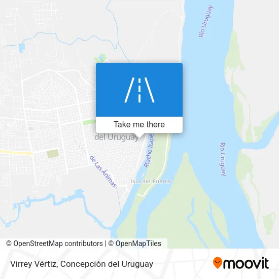 Mapa de Virrey Vértiz