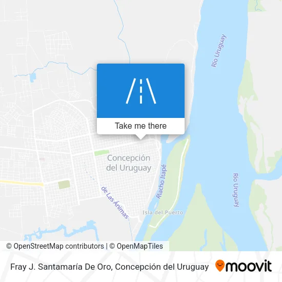 Mapa de Fray J. Santamaría De Oro